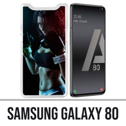 Samsung Galaxy A80 case - Girl Boxing