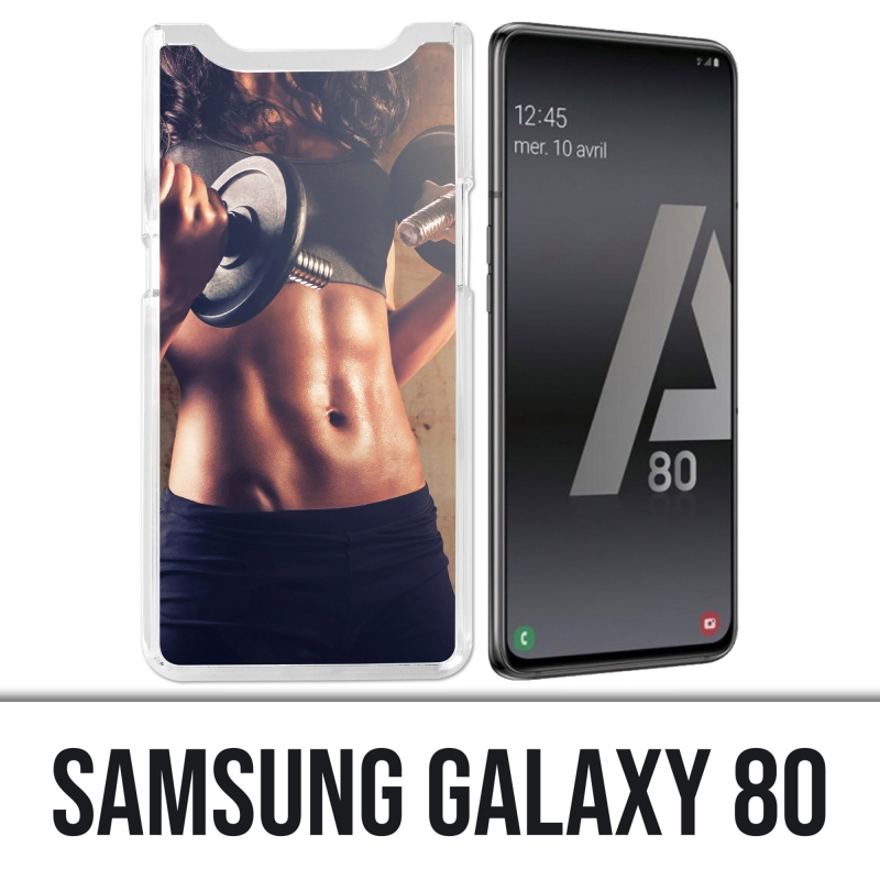 Samsung Galaxy A80 case - Girl Bodybuilding