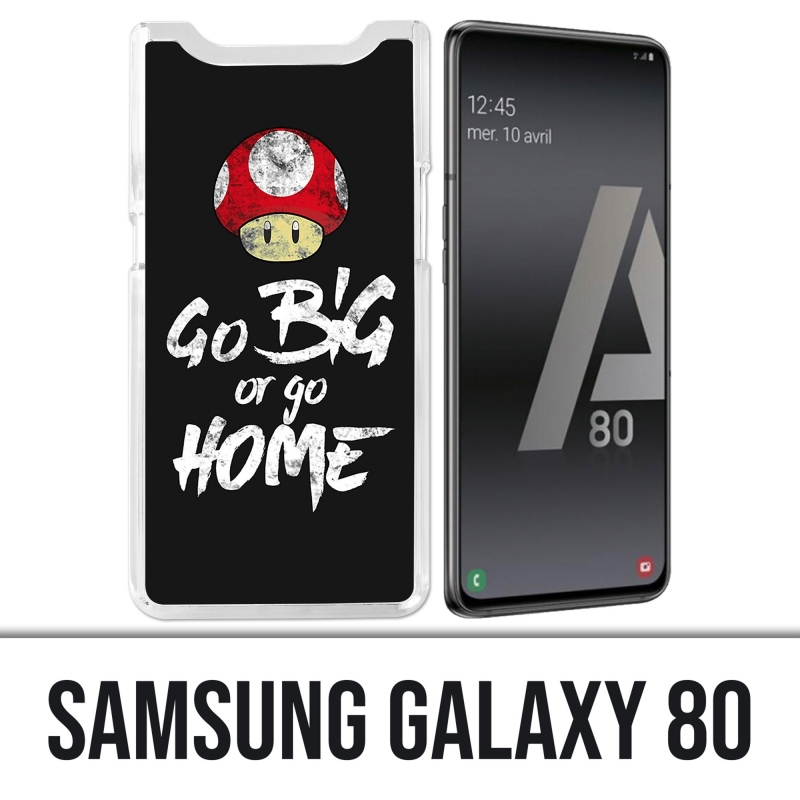 Coque Samsung Galaxy A80 - Go Big Or Go Home Musculation