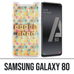 Samsung Galaxy A80 Case - Happy Days