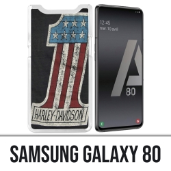 Samsung Galaxy A80 Hülle - Harley Davidson Logo 1