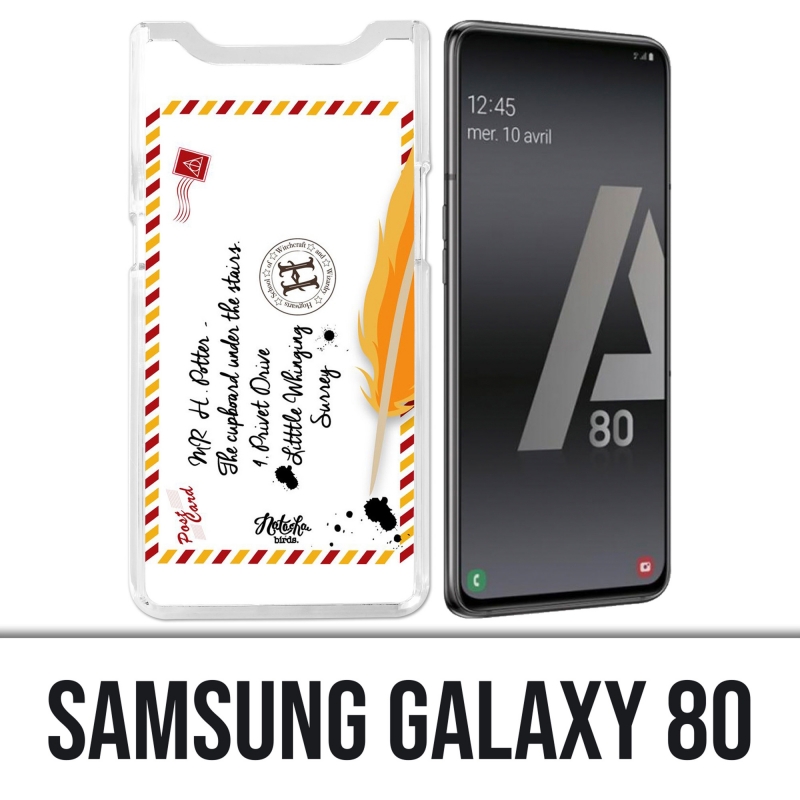 Coque Samsung Galaxy A80 - Harry Potter Lettre Poudlard