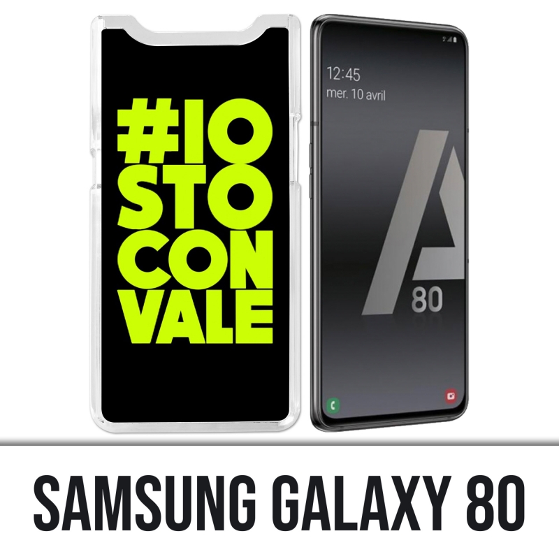 Coque Samsung Galaxy A80 - Io Sto Con Vale Motogp Valentino Rossi