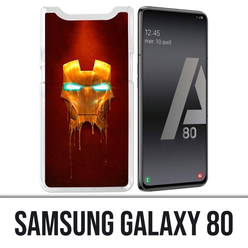 Custodia Samsung Galaxy A80 - Iron Man Gold