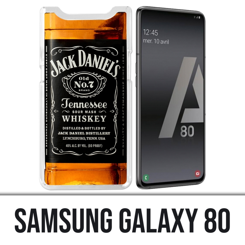 Coque Samsung Galaxy A80 - Jack Daniels Bouteille