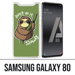 Custodia Samsung Galaxy A80: fallo lentamente