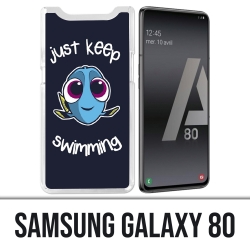 Coque Samsung Galaxy A80 - Just Keep Swimming
