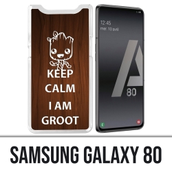 Samsung Galaxy A80 case - Keep Calm Groot
