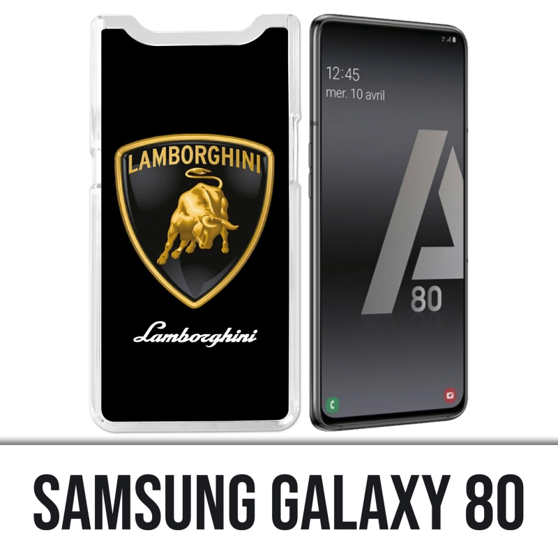 Custodia Samsung Galaxy A80 - Logo Lamborghini