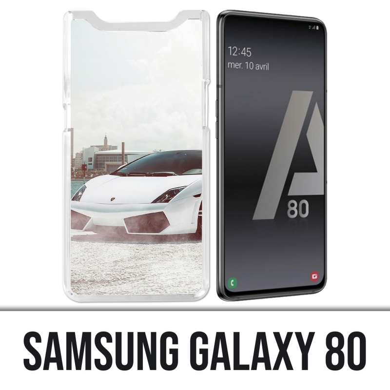 Coque Samsung Galaxy A80 - Lamborghini Voiture