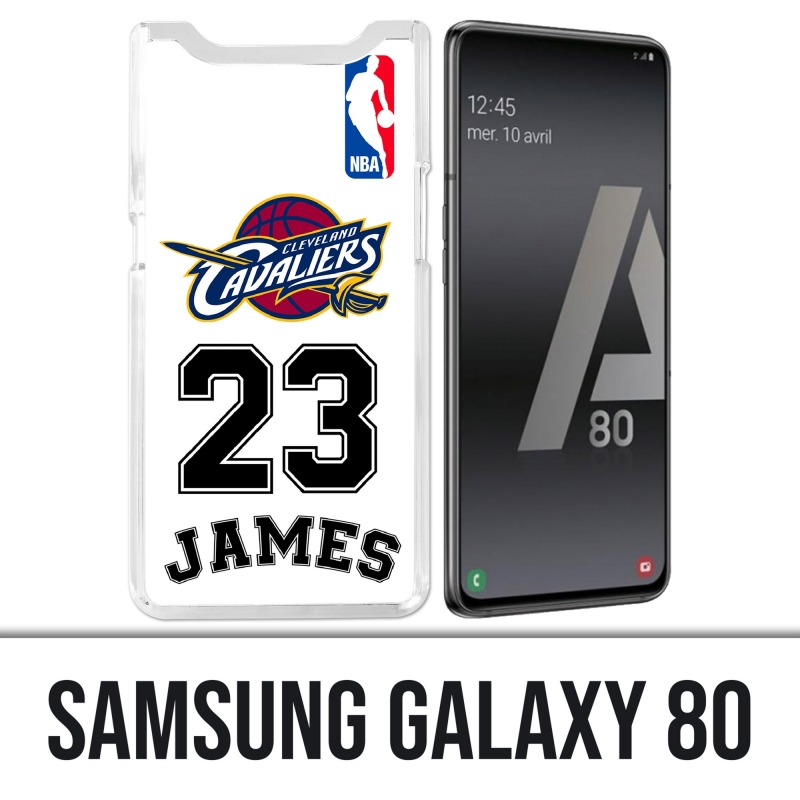 Coque Samsung Galaxy A80 - Lebron James Blanc