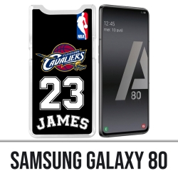 Samsung Galaxy A80 case - Lebron James Black