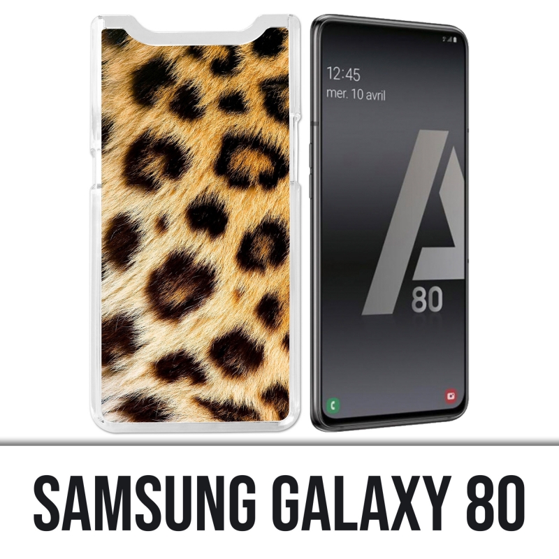 Coque Samsung Galaxy A80 - Leopard