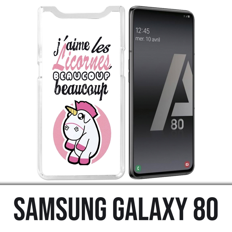 Samsung Galaxy A80 Case - Einhörner