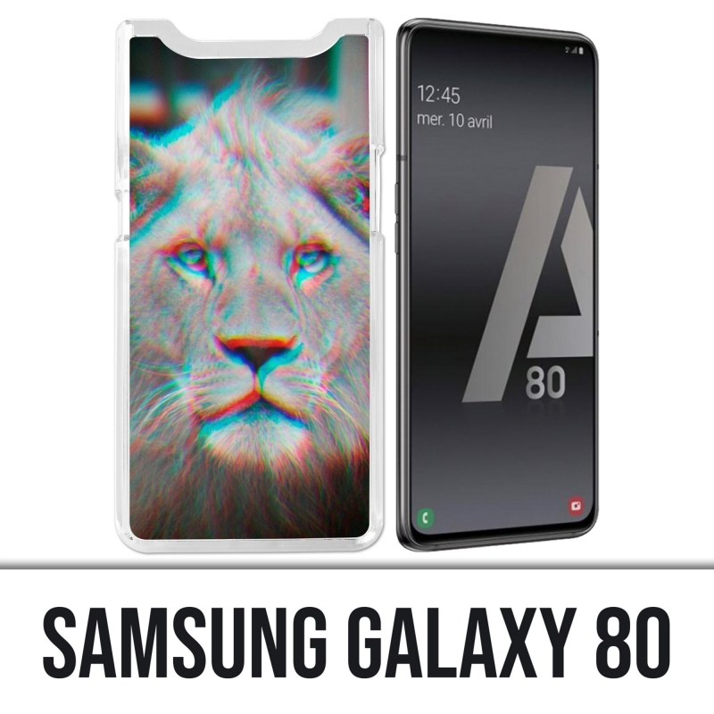 Custodia Samsung Galaxy A80 - Lion 3D