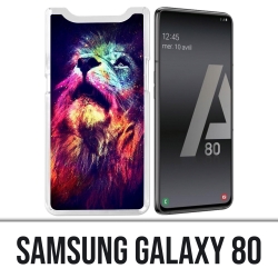 Samsung Galaxy A80 case - Lion Galaxie