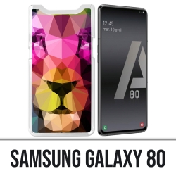 Samsung Galaxy A80 case - Geometric Lion