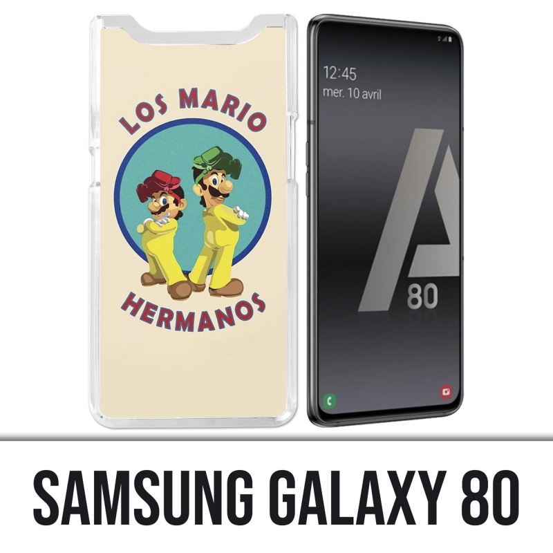 Coque Samsung Galaxy A80 - Los Mario Hermanos