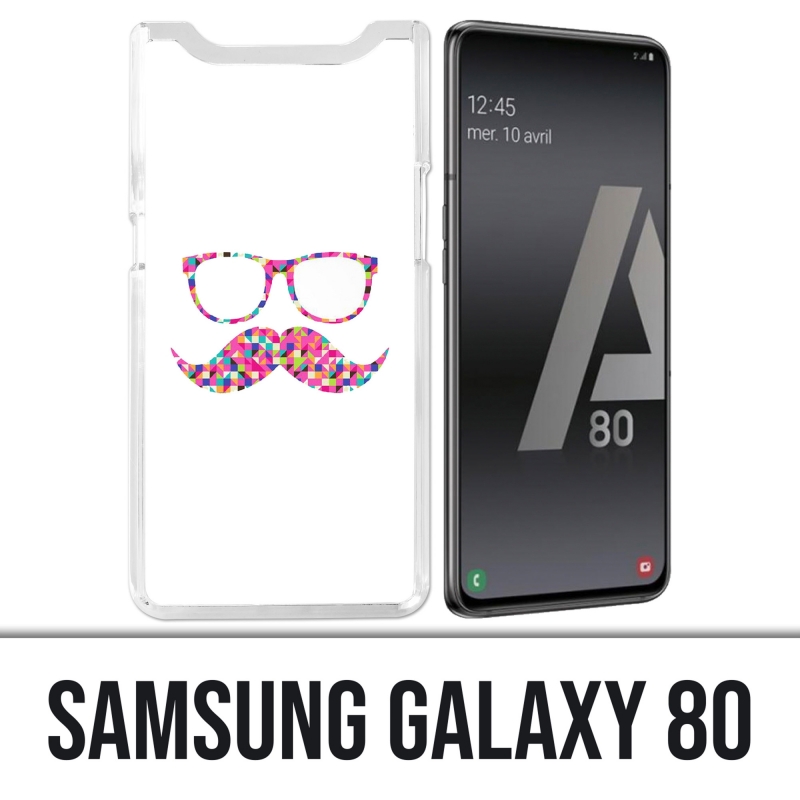 Funda Samsung Galaxy A80 - Gafas bigote