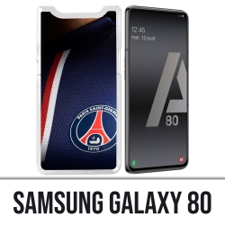 Custodia Samsung Galaxy A80 - Jersey Psg Paris Saint Germain blu
