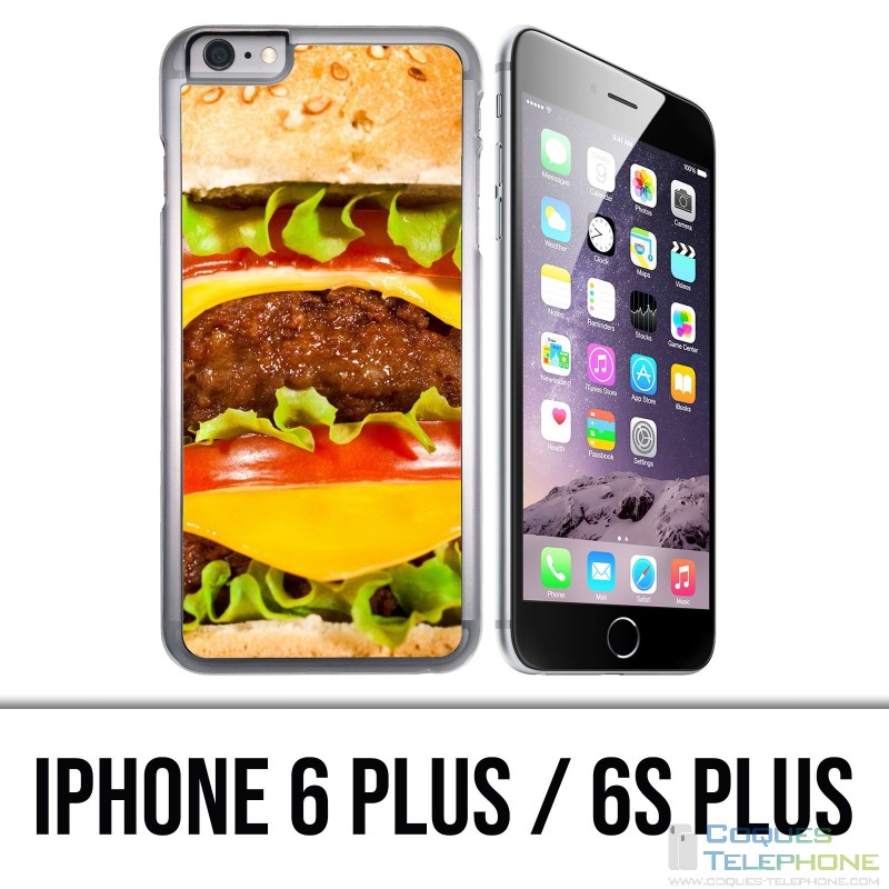 Funda para iPhone 6 Plus / 6S Plus - Hamburguesa