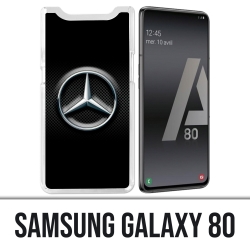 Custodia Samsung Galaxy A80 - Logo Mercedes