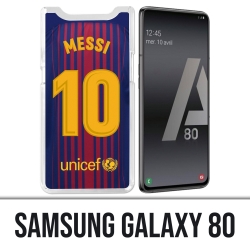 Coque Samsung Galaxy A80 - Messi Barcelone 10