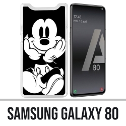 Funda Samsung Galaxy A80 - Mickey Blanco y Negro