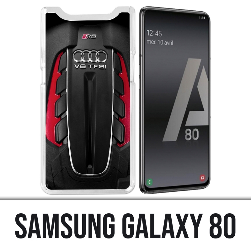 Coque Samsung Galaxy A80 - Moteur Audi V8