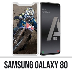 Coque Samsung Galaxy A80 - Motocross Boue