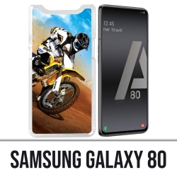 Coque Samsung Galaxy A80 - Motocross Sable