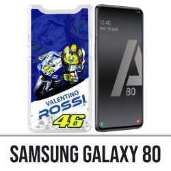 Samsung Galaxy A80 case - Motogp Rossi Cartoon Galaxy