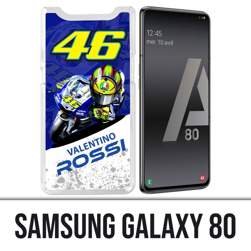 Samsung Galaxy A80 case - Motogp Rossi Cartoon