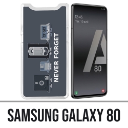 Coque Samsung Galaxy A80 - Never Forget Vintage