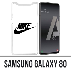 Coque Samsung Galaxy A80 - Nike Logo Blanc