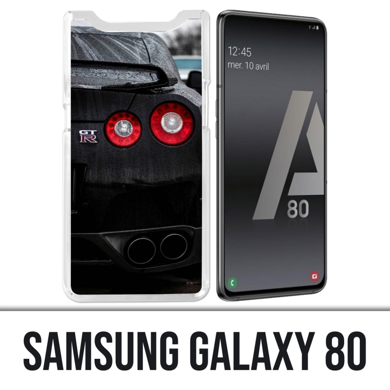 Custodia Samsung Galaxy A80 - Nissan Gtr nera