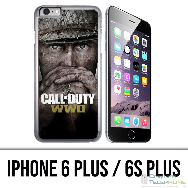 Coque iPhone 6 PLUS / 6S PLUS - Call Of Duty Ww2 Soldats