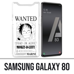 Samsung Galaxy A80 case - One Piece Wanted Luffy