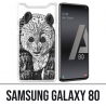 Samsung Galaxy A80 Case - Panda Azteque