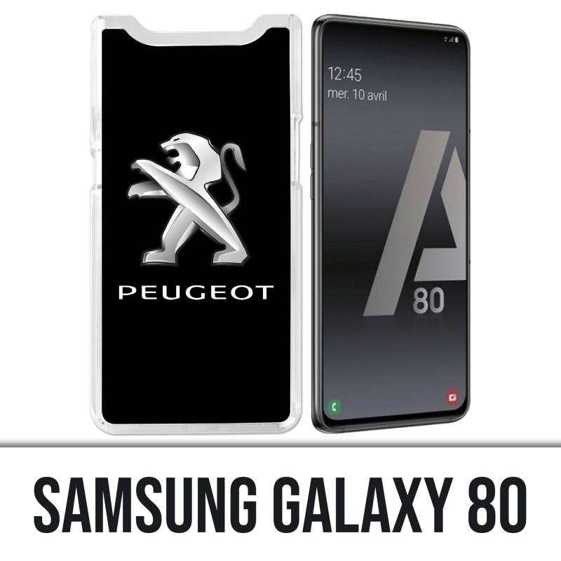 Custodia Samsung Galaxy A80 - Logo Peugeot