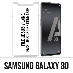 Samsung Galaxy A80 Hülle - Naughty Face Face Batterie