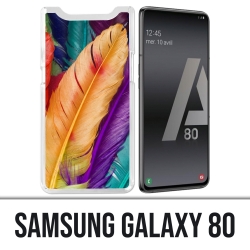 Samsung Galaxy A80 Hülle - Federn