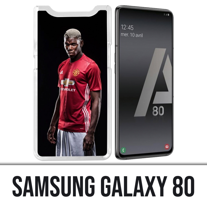 Coque Samsung Galaxy A80 - Pogba Manchester