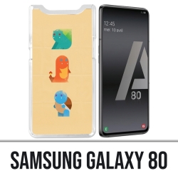Coque Samsung Galaxy A80 - Pokemon Abstrait