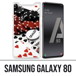 Samsung Galaxy A80 case - Poker Dealer