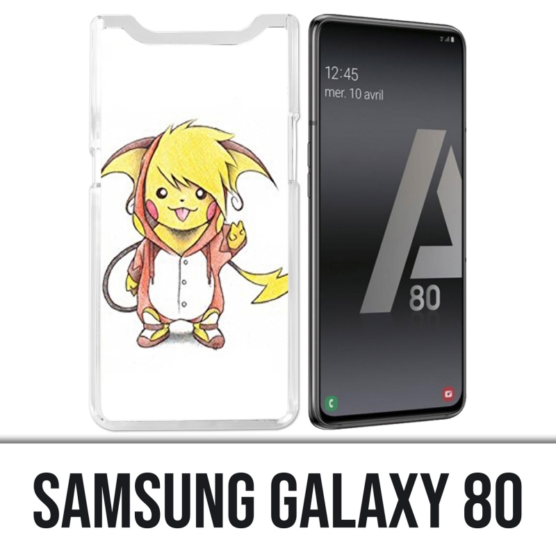 Coque Samsung Galaxy A80 - Pokémon Bébé Raichu