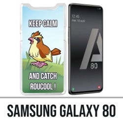 Samsung Galaxy A80 Hülle - Pokémon Go Catch Roucool