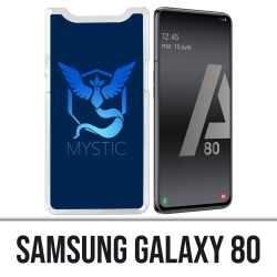 Samsung Galaxy A80 Hülle - Pokémon Go Team Msytic Blue