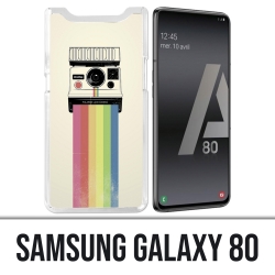 Coque Samsung Galaxy A80 - Polaroid Arc En Ciel Rainbow