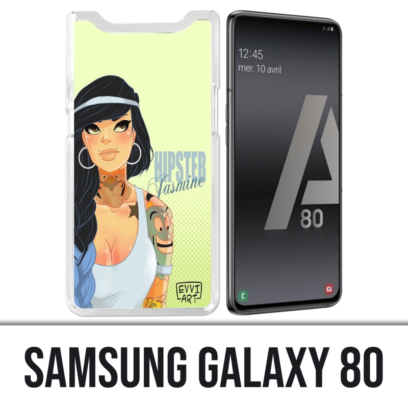 Coque Samsung Galaxy A80 - Princesse Disney Jasmine Hipster